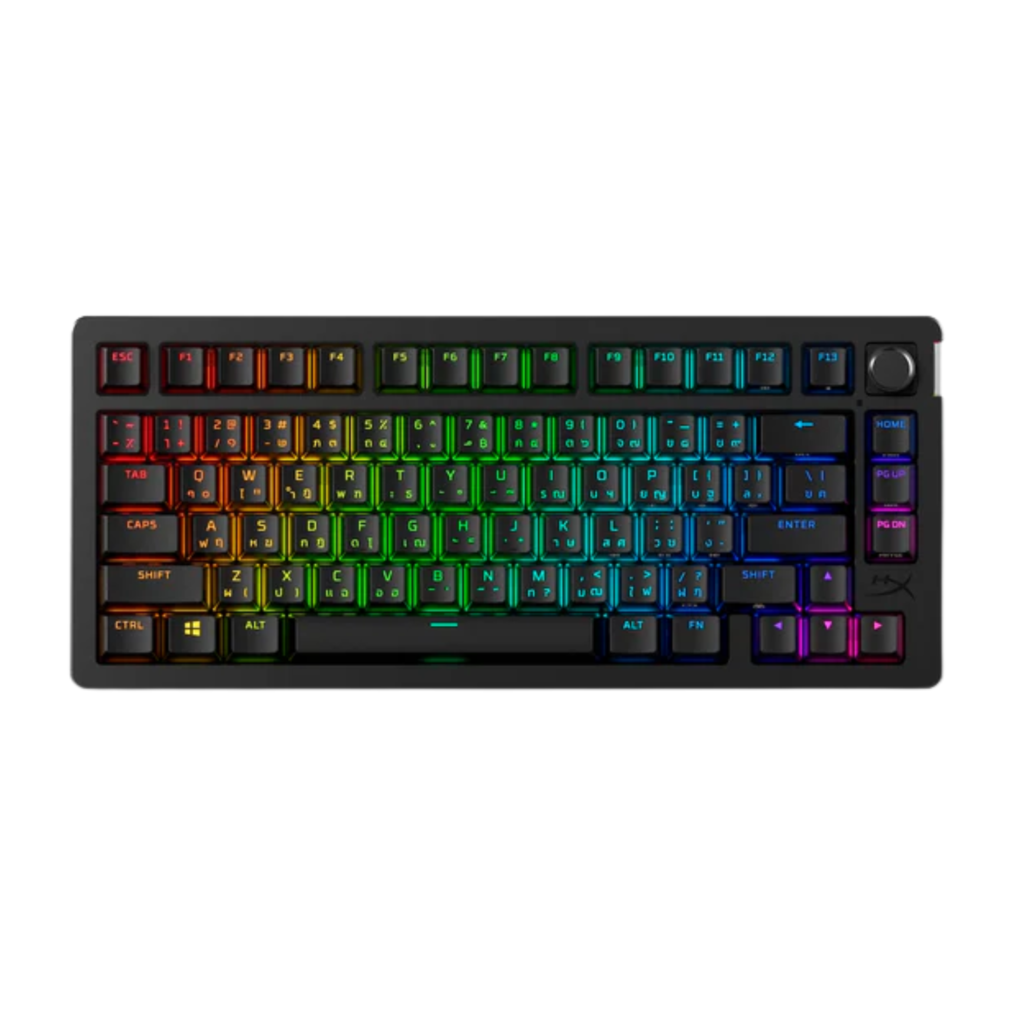 HYPERX ALLOY RISE 75 WIRELESS GAMING KEYBOARD TH LAYOUT
