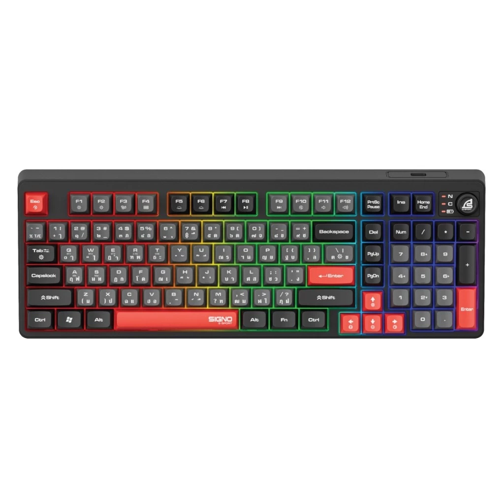 SIGNO KB-726 EXODUS WIRELESS GAMING KEYBOARD