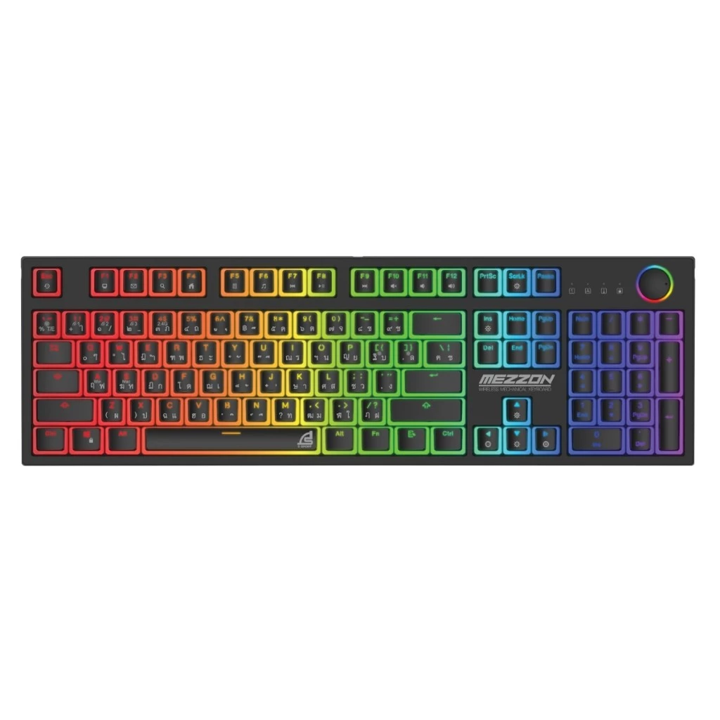 SIGNO KB-752 MUZZON WIRELESS MECHANICAL GAMING KEYBOARD TKL