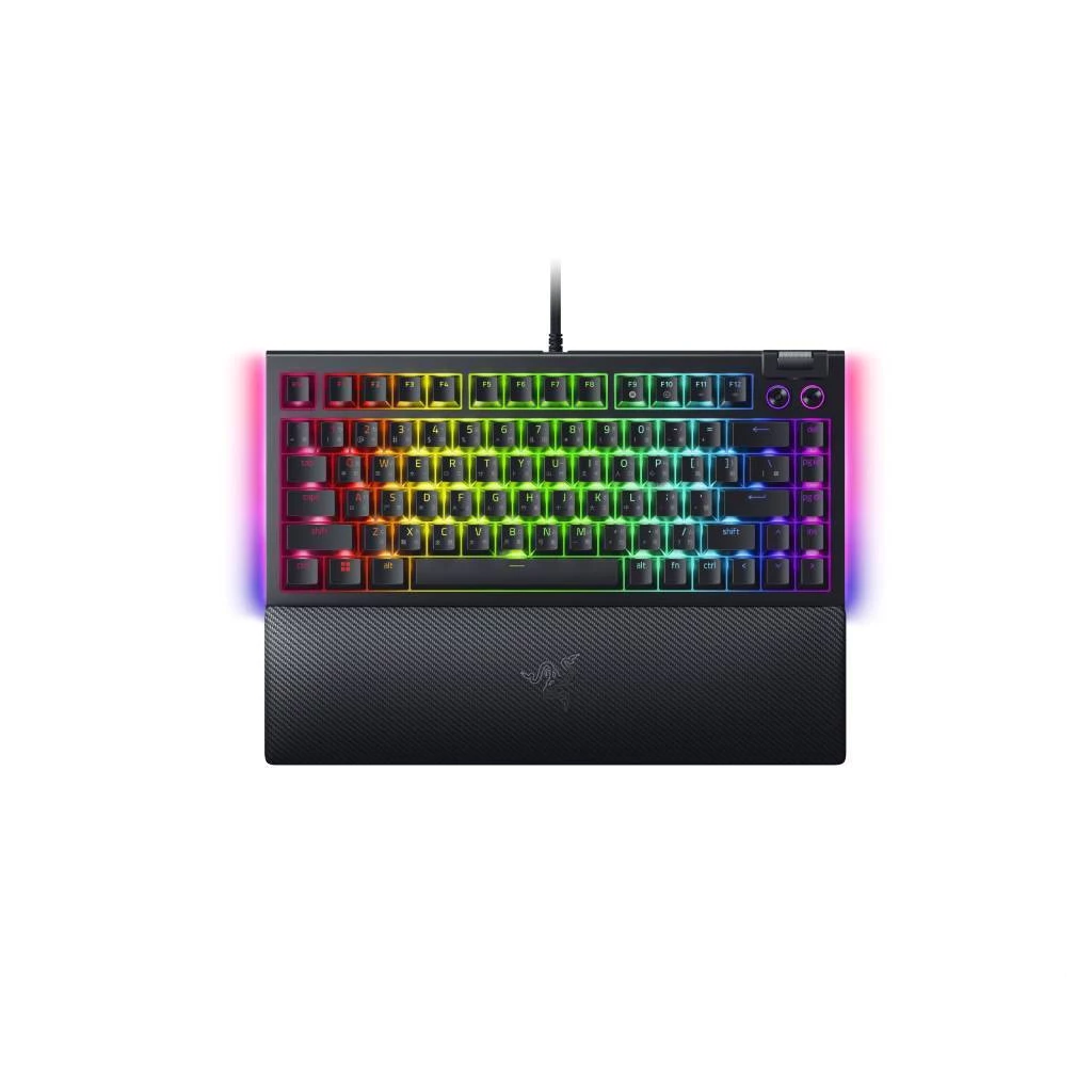 Razer BlackWidow V4 75% Hot-swappable Mechanical Gaming Keyboard (Orange Tactile Switch) (EN)